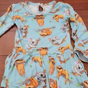 Little bum bums twirl bodysuit